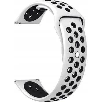 Řemínek na hodinky Řemínek Straps pro Samsung 20mm bílý