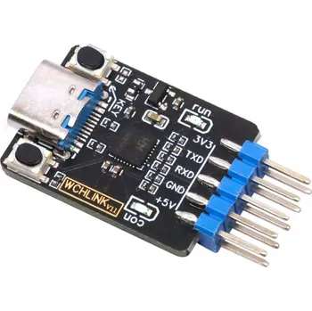 IP kamera Programátor ARM STM32 RISC-V WCHlink st-link USB-C