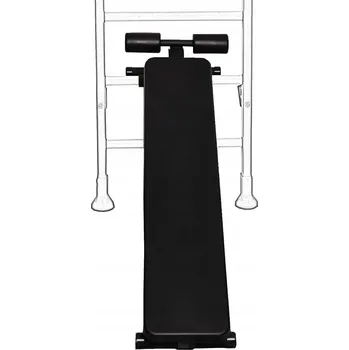 Posilovací lavice POSILOVACÍ LAVICE ČERNÁ MATNÁ B510 BENCHK