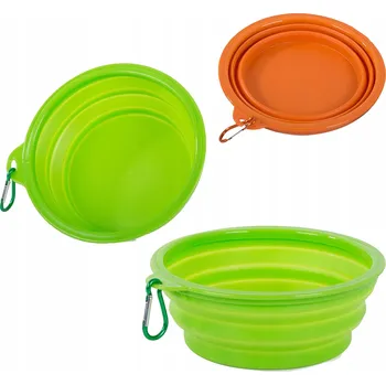 Miska pro psa Skládací miska pro psa cestovní turistická 0,8 l