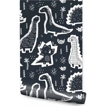 Fototapeta Tapeta pro kluka DINOSAUŘI Skica Komiks Dekorace