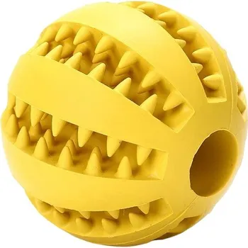Hračka pro psa Míček pro psy hračka na pamlsky paštika pamlsky 7 cm kousátko aport masíruje dásně