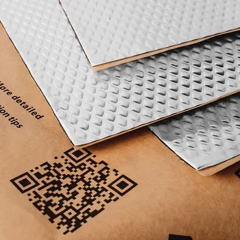 akustická pěna Noico akustická rohož pro odhlučnění auta, butylová, samolepicí, 19 ks