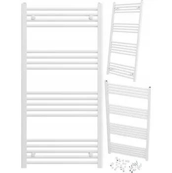 Radiátor Koupelnový radiátor vodní Granitan 555 W 600 x 1200 mm bílý