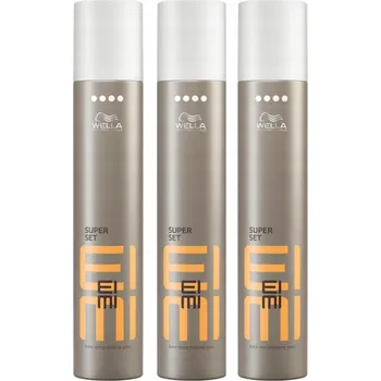 Stylingový přípravek Wella Professionals Eimi Super Set Lak na vlasy extra silná fixace 500ml x3