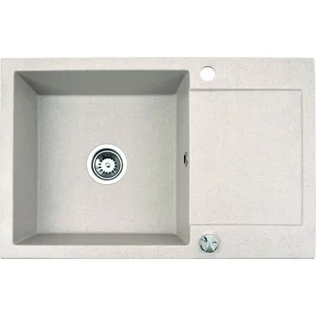 Granitový dřez Jednodřez Brenor Alkor CC granit béžový