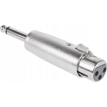 Elektrický konektor Konektor ADAPTÉR JACK 6.3 konektor XLR CAN