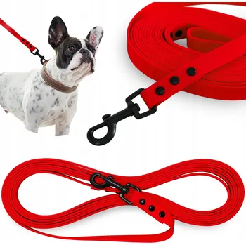 Vodítko pro psa VODÍTKO TRENINGOVÉ VODÍTKO PRO PSA K VÝCVIKU SILNÉ BIOTHANE PVC 2m