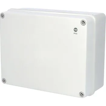 Elektroinstalační krabice Krabice SolidBOX 68220 IP65 280x220x127mm plné víko hladké boky FAMATEL 68220