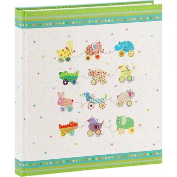 Fotoalbum Tradiční album na fotky k nalepení, 60 stran, šité, s dětským motivem