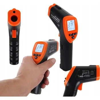 MIERNIK LASEROWY PIROMETR BEZDOTYKOWY -50 +550 °C
