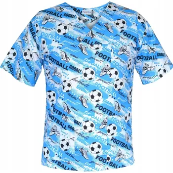 Pánská mikina Pánská zdravotní Mikina - fotbalově modrá XS