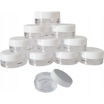 Úložný box Úložný box na ozdoby Perfect průhledný, bílý