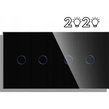 ELumos dvojitý Rámeček černý