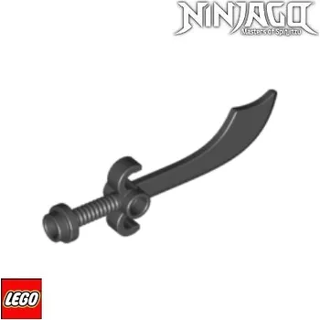 Stavebnice LEGO LEGO® Příslušenství k figurkám LEGO NINJAGO Scimitar / 43887 Barva: Černá 43887 NINJAGO