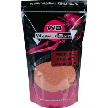 Návnadová surovina Návnada Warmuz Baits kaprová metoda 0,9 kg Method Feeder & PVA Mix