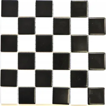 Obklad Keramická mozaika WzorcowniaStudio 29,8 x 29,8 cm černá