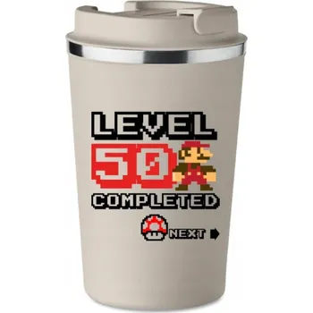 Obraz TERMOHRNEK Premium béžová dárek k 50. NAROZENINÁM PADESÁTINÁM KT_396