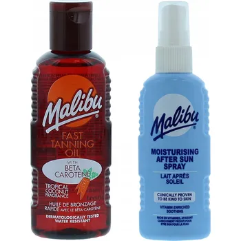 Přípravek na opalování Malibu Opalovací olej 100 ml + Sprej po opalování 100 ml