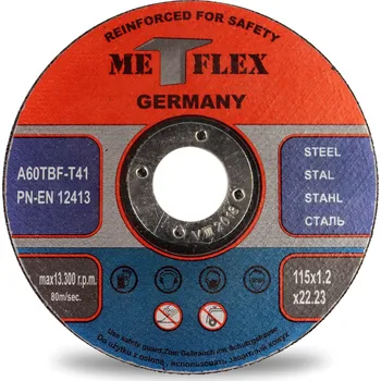 Řezný kotouč Kotouč na kov Met-Flex MXMC11512 115 x 22,2 mm