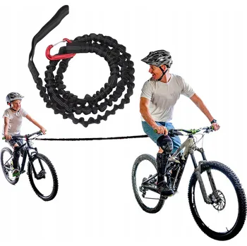 LANKO PRO TAŽENÍ JÍZDNÍHO KOLA ČERNÉ 1,7 M