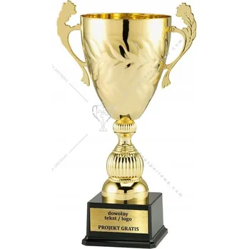 Zlatý Kovový Pohár 44 cm + GRAVÍROVÁNÍ DÁREK