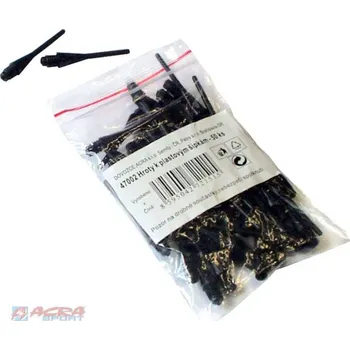 Příslušenství pro šipky Acra ACRA Hroty náhradní díl k šipkám set 50ks černé 4mm v sáčku