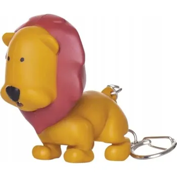 Přívěsek Mini LED svítilna přívěsek Lev