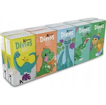 Papírový kapesník Hygienické kapesníčky bez vůně Kartika 3 vrstvé, 90 ks