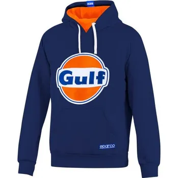 Pánská mikina Sparco Gulf Mikina Hoodie Námořní modř L