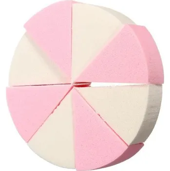 Houbička na make-up Houbičky na make-up 8 ks bílo-růžové