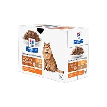 Krmivo pro kočku Hill's Fel. PD K/D + Mobility kapsa 12x85g NEW