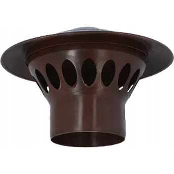 Kanalizační potrubí Kanalizační odvětrávací hlavice hnědá fi 50 mm MAAN
