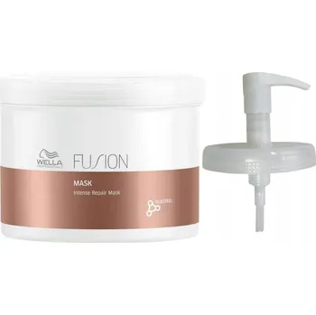 Vlasová regenerace Wella Professionals Fusion Maska na vlasy pro obnovu vlasů 500ml + Pumpyčka