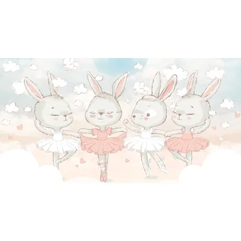 Fototapeta Fototapeta PRO DĚTI Obláčky Králíčci 368x254