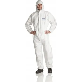Pracovní oblečení Ochranná kombinéza ProSafe2 bílá Polyester Jednodílná Velikost M