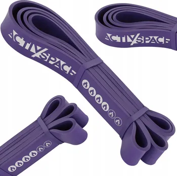 Posilovací guma Activ/Space natahovací fialová