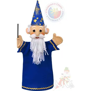 maňásek Moravská ústředna MORAVSKÁ ÚSTŘEDNA Maňásek Kouzelník modrý