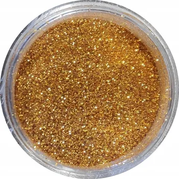 Duo třpytivý prach pro zdobení nehtů Mighty Gold