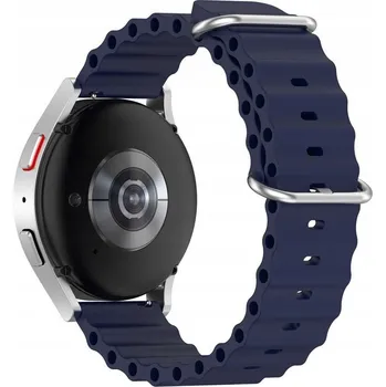 Řemínek na hodinky Řemínek RZAKcesoria pro Samsung 20mm, modrý