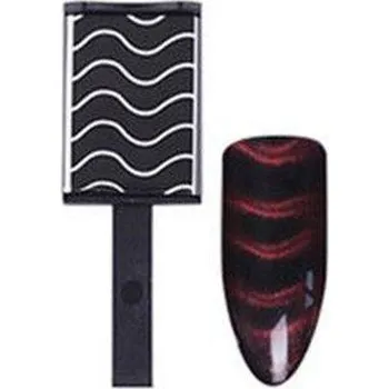 Dekorativní magnet Vera Magnet pro Magnetické Laky Cat Eye Č. 7 Vlna