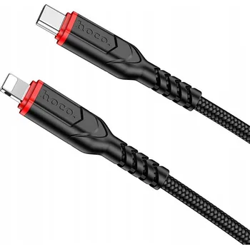 Kabel Hoco USB typ C - Apple Lightning 2 m černý