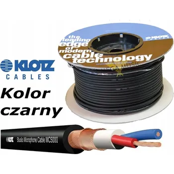 Audio kabel KLOTZ MC5000SW - Studiový mikrofonní kabel symetrický, HI-END