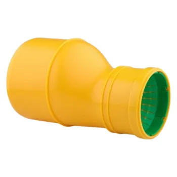 Kanalizační potrubí Drenážní redukce univerzální Midas DN KG 160 / 72-100 - žlutá
