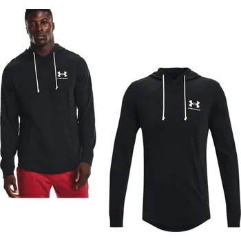 Pánská mikina PÁNSKÁ MIKINA UNDER ARMOUR S KAPUCÍ ČERNÁ 3XL