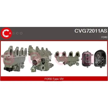 Ventil palivového systému AGR-Ventil CASCO CVG72011AS