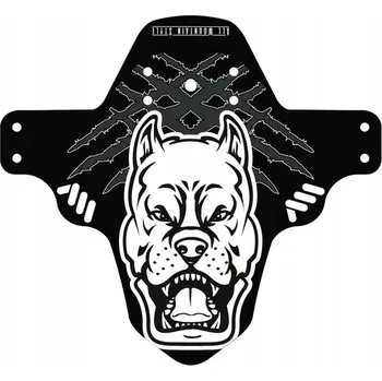 Blatník na kolo Přední Blatník na Kolo 26 27.5 29 AMS Bílý Pitbull