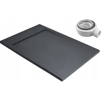 Sprchová vanička Sprchová vanička Radaway Teos F antracitová obdélníková 140 x 90 cm