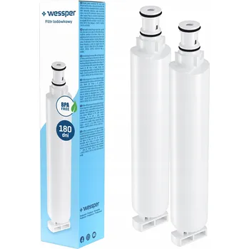 vodní filtr 2x Vodní filtr Wessper pro ledničky Whirlpool, náhrada za 2301705 W10281560
