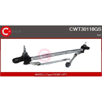 Stěrač Tyčoví stěračů CASCO CWT30118GS